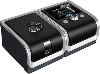BMC E Series Sleep Ventilator, 4-20 hPa Improved Sleeping, Fully Automatic Sleep Breathing Machine with a Full Size Nose Mask Set, Christmas Presents for Elders