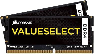 Corsair Vengeance SODIMM 32GB (2x16GB) DDR4 2666MHz CL18 Memory for Laptop/Notebooks (Intel 6th Generation Intel Core i5 and i7 Processor Support) Black