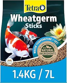 Tetra Wheatgerm Pond Fish Food Sticks 1.4kg - for cold weather feeding