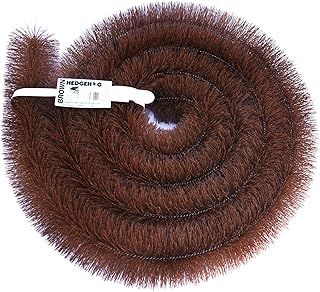 4 x 4m (16 mtrs) 100mm Brown Hedgehog Gutter Brush - Leaf guard stops blocked gutters