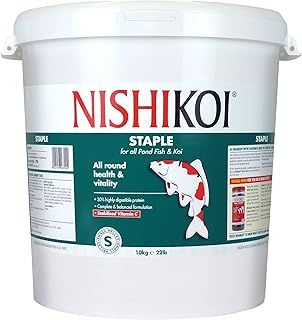 Staple Complete Food for Koi and Pond Fish - Small Pellets - 10kg