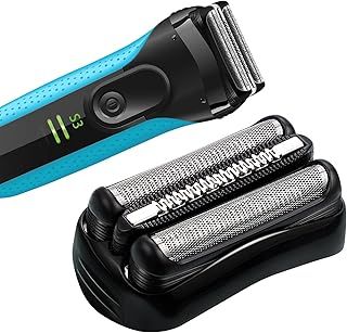 Shaver Replacement Head Compatible with All Braun Series 3 Shaver, Compatible with Braun Series 3 Replacement Head 3010s, 3040s, 310s, 300s etc, Boxed