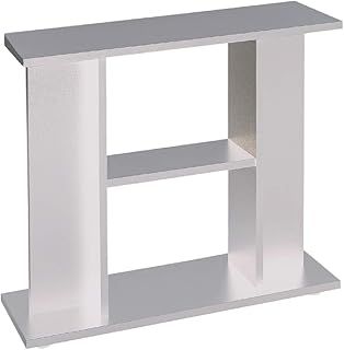 Amtra System 80 - White Wooden Aquarium Cabinet, 80x32x70 cm - Sturdy Support in Classic and Essential Style to Have a Complete Aquarium Accessories Kit - Made in Italy
