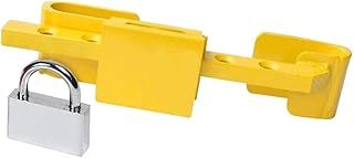 Container Lorry Trailer Lock - High Security Hardened Steel Door Lock with Security Graded Padlock and 4 Keys Included