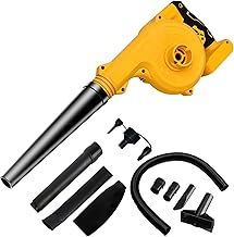 Cordless Leaf Blower Compatible for Dewalt 20V Battery, 2-in-1 Electric Leaf Blower & Vacuum, Small Blower for Lawn Care, Dust, Pet Hair, Car (Battery Not Included)