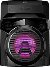 LG XBOOM, RNC2, Bluetooth, Megasound Party Speaker, Multicolour Lighting - Black