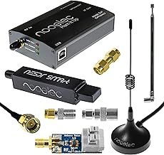 NESDR SMArt HF Bundle: 100kHz-1.7GHz Software Defined Radio Set for HF/UHF/VHF including RTL-SDR, Assembled Ham It Up Upconverter, Balun, Adapters & Cables
