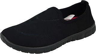 Women Slip On Memory Foam Flexi Walk Sports Pumps