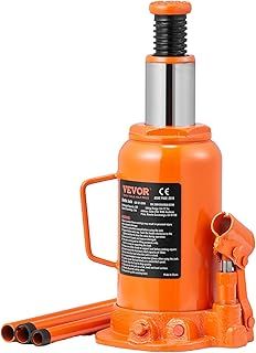 VEVOR Hydraulic Bottle Jack, 20 Ton/44092 LBS All Welded Bottle Jack, 240-450 mm Lifting Range, with 3-section Long Handle, for Car, Pickup Truck, Truck, RV, Auto Repair, Industrial Engineering