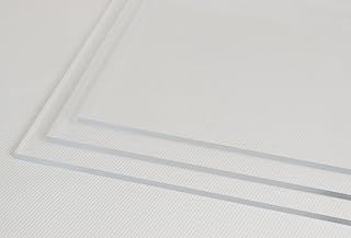 Perspex 750mm x 1000mm Clear Acrylic Plastic Sheet - 2mm, 3mm, 4mm Thicknesses (4mm Thick)