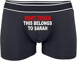 Mens personalised funny boxer shorts custom briefs