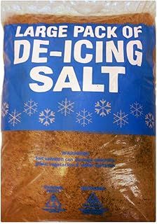 Brown Deicing Rock Salt Bag large Bag