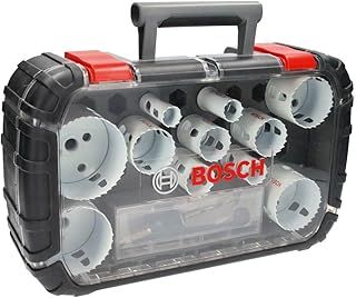 Bosch 14 pcs. Hole Saw Progressor for Wood & Metal Universal Set (Ø 20-76 mm, Accessory Drill)