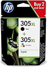 HP 6ZA94AE 305XL High Yield Black Tri-Colour Original Ink Cartridge Set