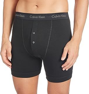 Calvin Klein Men's Basics Button Front Boxer Briefs