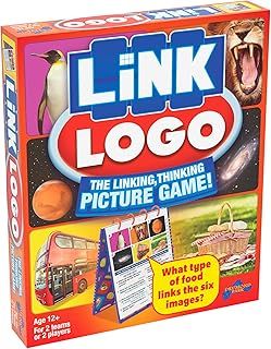 Drumond Park T73295 Link LOGO Board Game Second Edition, Family Board Games for 2-6 players, Tabletop Game For Adults And Kids Suitable From 12+ Years
