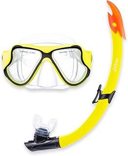 X-Dive silicone mask & snorkel complete 2 piece diving snorkel set by Two Bare Feet …