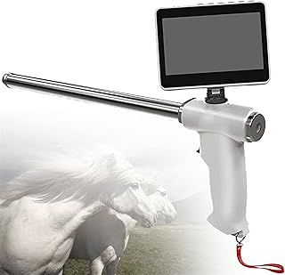 Artificial Insemination Gun, Semination Kit for Pig, Visual Insemination Gun, with HD Adjustable Screen, Veterinary Insemination Farm Tools, Cattle Veterinary Breeding Kit,Cattle-horse