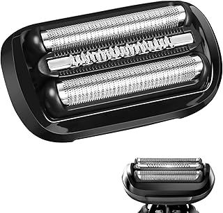 ACWOO Series 5/6 Electric Shaver Replacement Head, 53B Electric Razors Shaver Head Compatible with All Braun Series 5/6 Electric Shavers, Easily Attach Your New Shaver Head, Smooth Shaving, Black